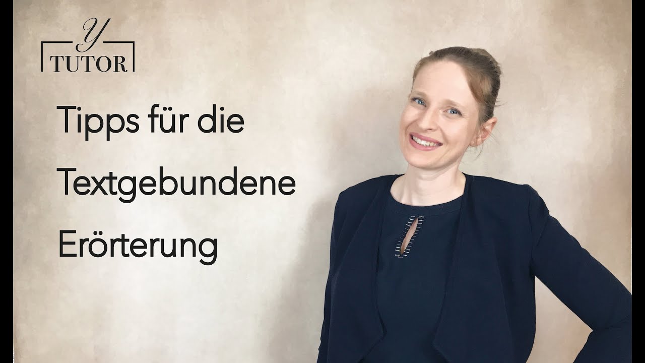 Textgebundene Erörterung - Kleine Tipps