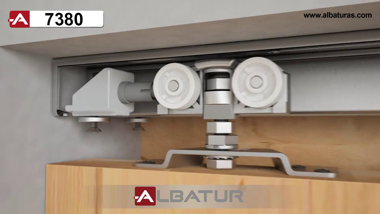 DoorSlide 7380 - Sliding Door System Installation Video / 120-7380