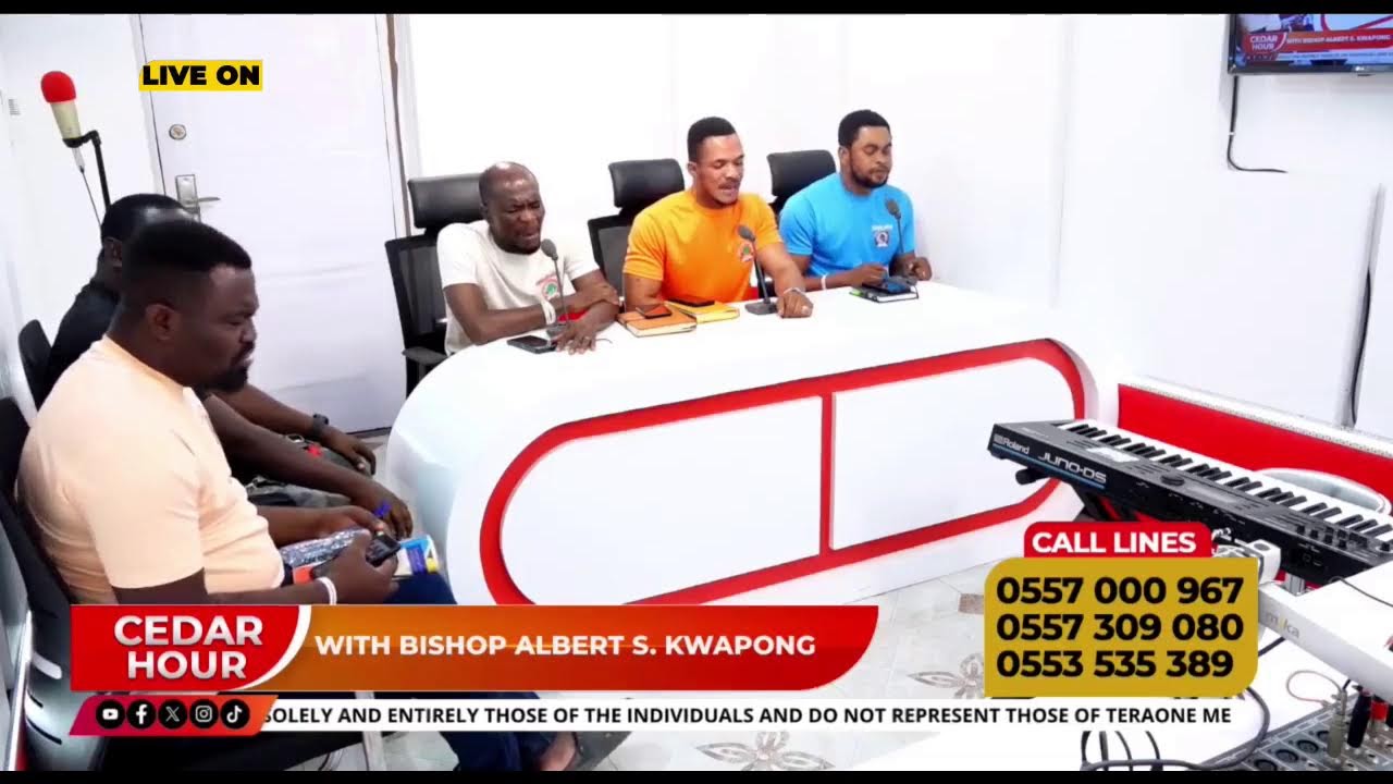 CEDAR HOUR WITH BISHOP ALBERT SACKEY KWAPONG LIVE ON SOMPA 93.1FM/TV || 03-03-26