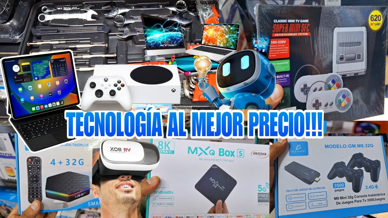 TECNOLOGÍA y Productos de DE RADIO SHACK PERO A MITAD DE PRECIO😮, Consolas, TV Box, Herramientas 
