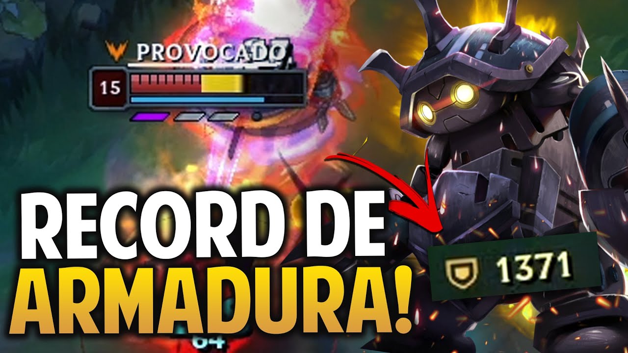 ¡RECORD DE ARMADURA CON RAMMUS! | League of Legends