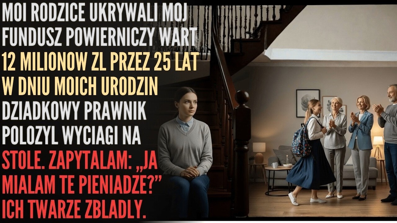 Rodzice ukrywali mój fundusz 12 mln zł przez 25 lat – dziadek ujawnił prawdę