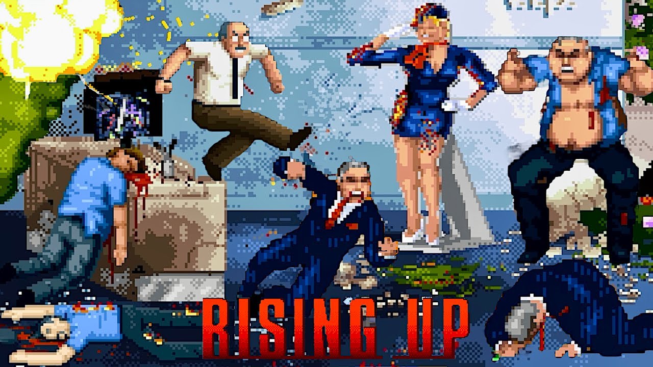 RISING UP - This Rage-Fueled Beat 'Em Up Escalates VERY Quickly!