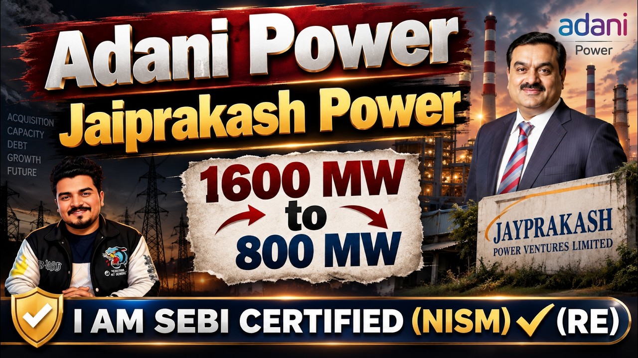 बड़ी खबर | JP Power Share Latest News | Adani Power Share News |Adani Power Share News Today|JP Power