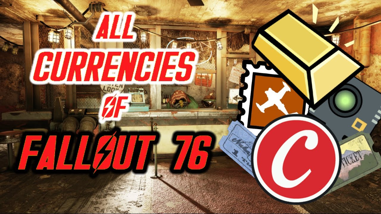 All MAIN and SECRET Currencies in FALLOUT 76