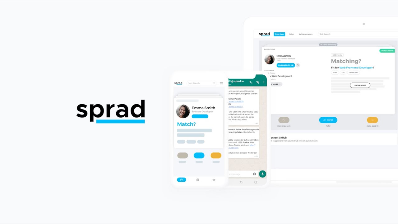 Sprad - Digitales Empfehlungsprogramm