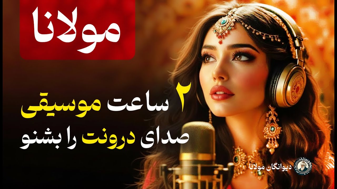 دو ساعت موسیقی آرامش‌ بخش و روح‌ نواز از تأثیرگذارترین اشعار مولانا از دیوان شمس