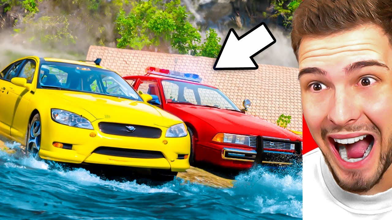 DER FLUT ENTKOMMEN in BeamNG!