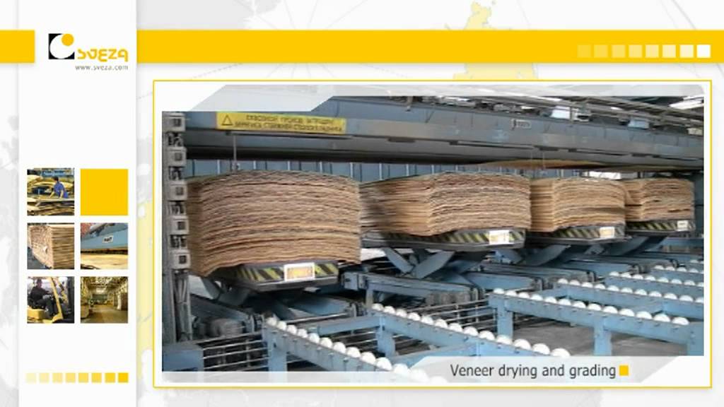 SVEZA Birch Plywood Production