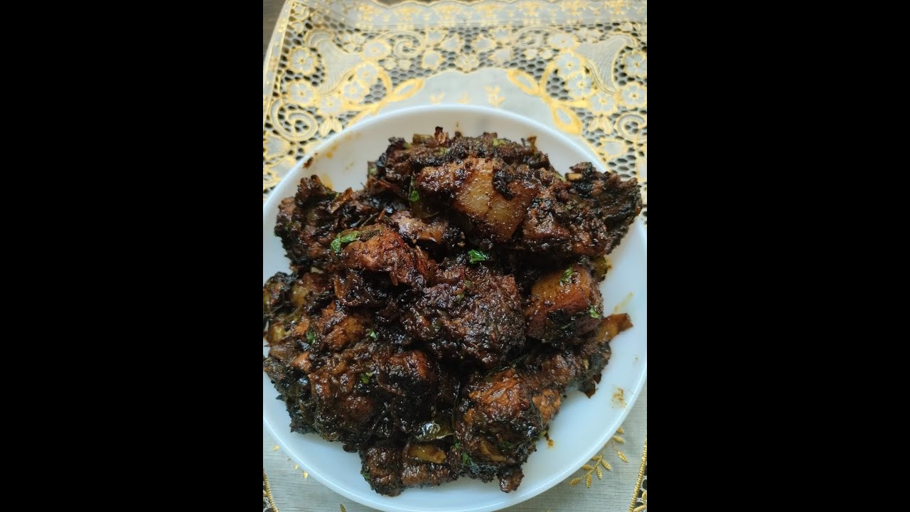 Coorg style Pork Fry | Pandi Fry