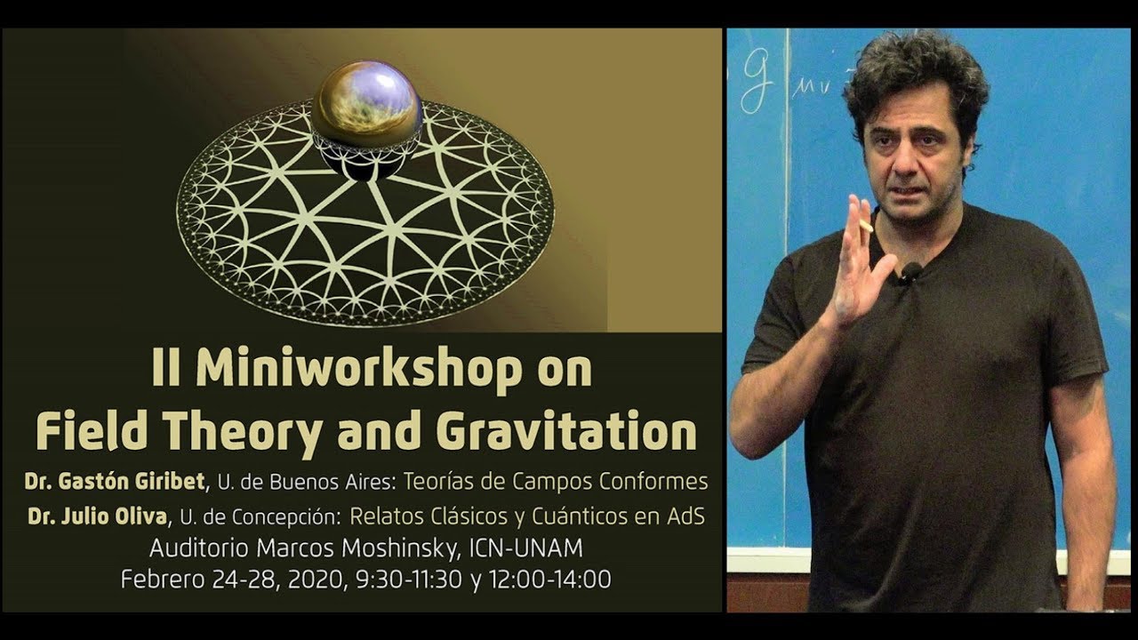 Teorías de Campos Conformes 1 de 4 (Dr. Gastón Giribet)