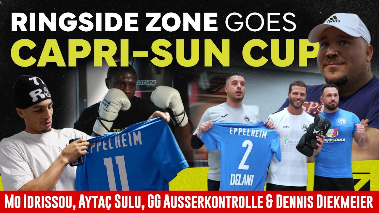 Schwergewichte mit Herz! Benefiz Capri-Sun Cup mit u.a Idrissou, GGAußerkontrolle, Diekmeier uvm.