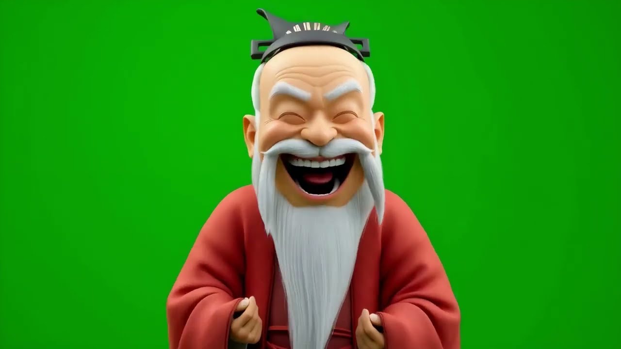 Confucius cartoon chroma