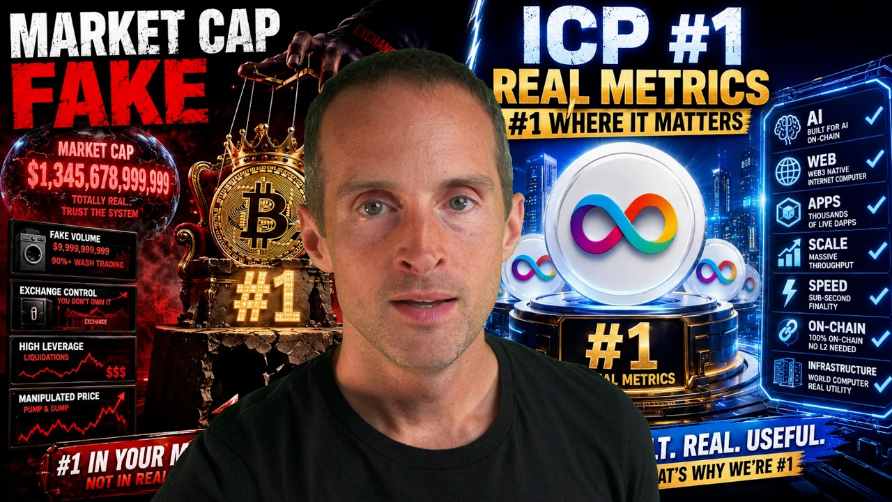 Рыночная капитализация криптовалют &mdash; фейк: ICP занимает первое место там, где это действительно в...