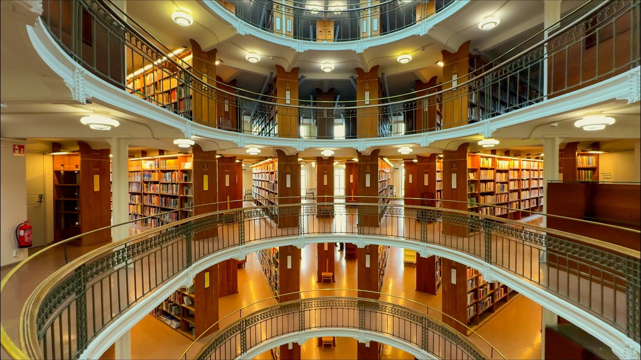 🎬 Cinematic Tour of the National Library of Finland | Helsinki’s Hidden Architectural Gem 🇫🇮