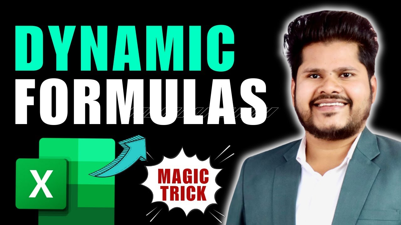 Excel Magic Trick 👍 To Make Excel Formulas Dynamically Updated Automatically 😮 | Hindi |