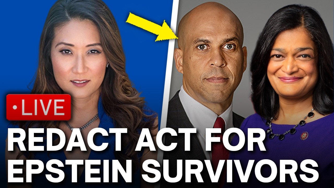 LIVE: Congress Announces REDACT ACT For Epstein Survivor Protection