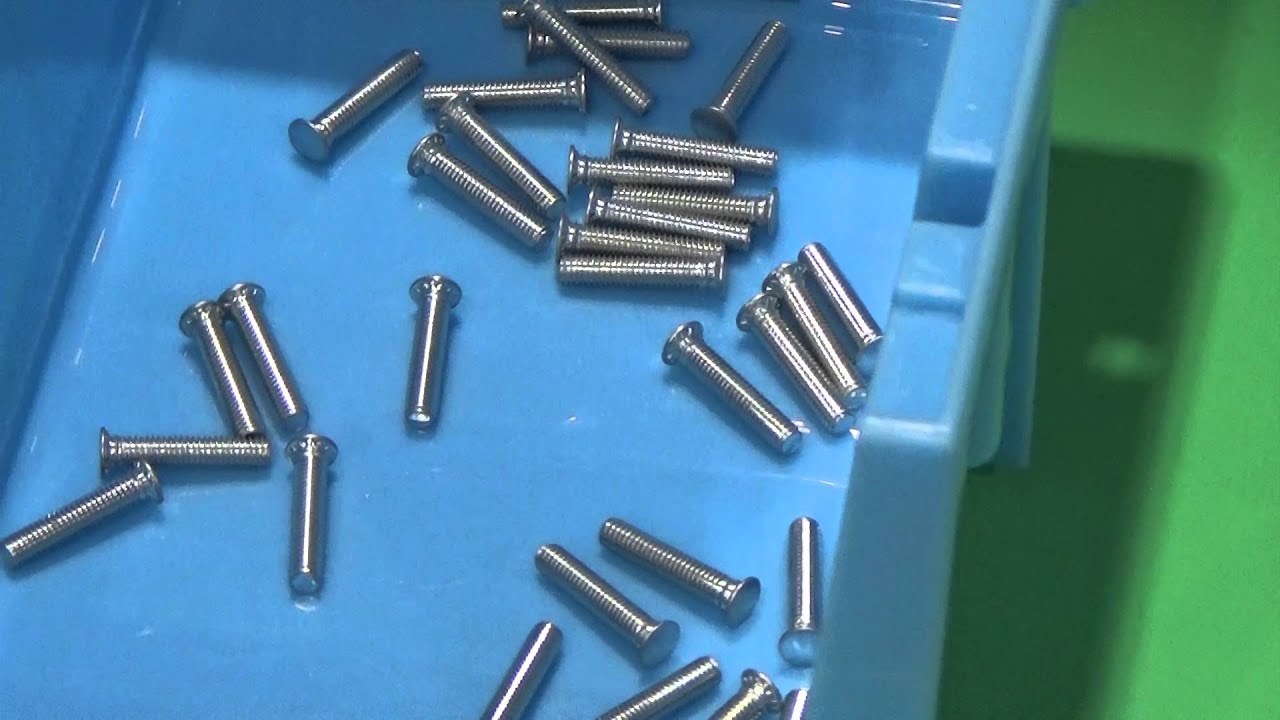 SELF CLINCHING STUD - INSERTION PRESS WORKING