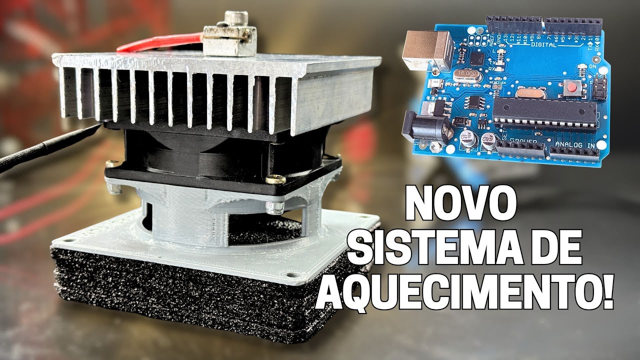 Estufa Secadora de Filamentos 3D com Arduino - Dry Fila Box | Parte 2