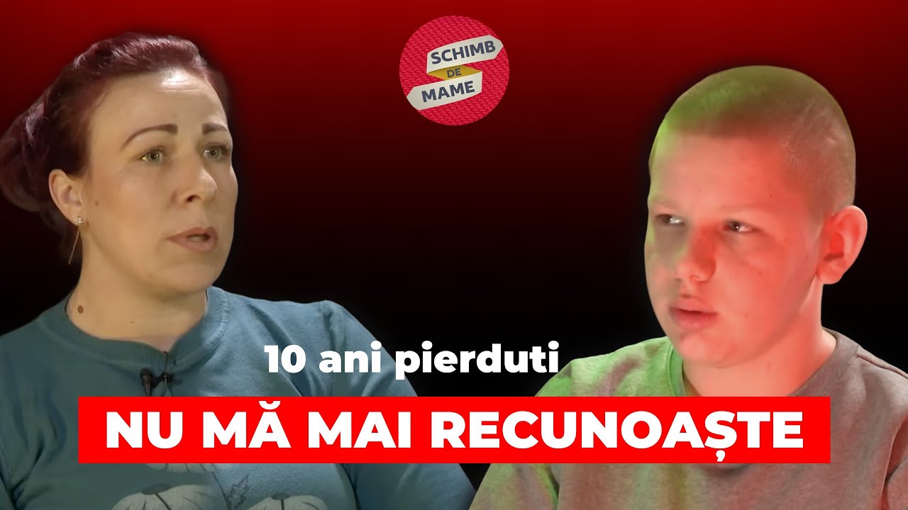 Mama plecată 10 ani în Italia întâlnește fiul străin