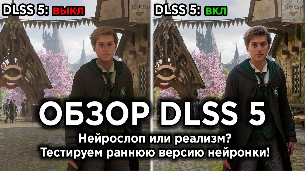 Обзор DLSS 5 &mdash; фотореализм или нейрослоп?