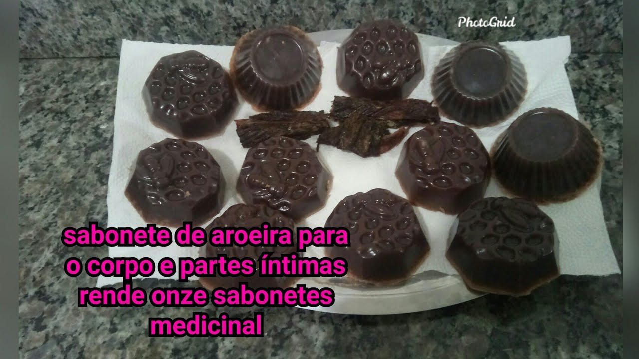 SABONETE MEDICINAL DE AROEIRA