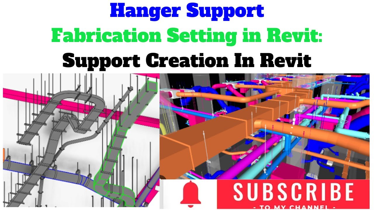 Hanger Support in  Revit MEP