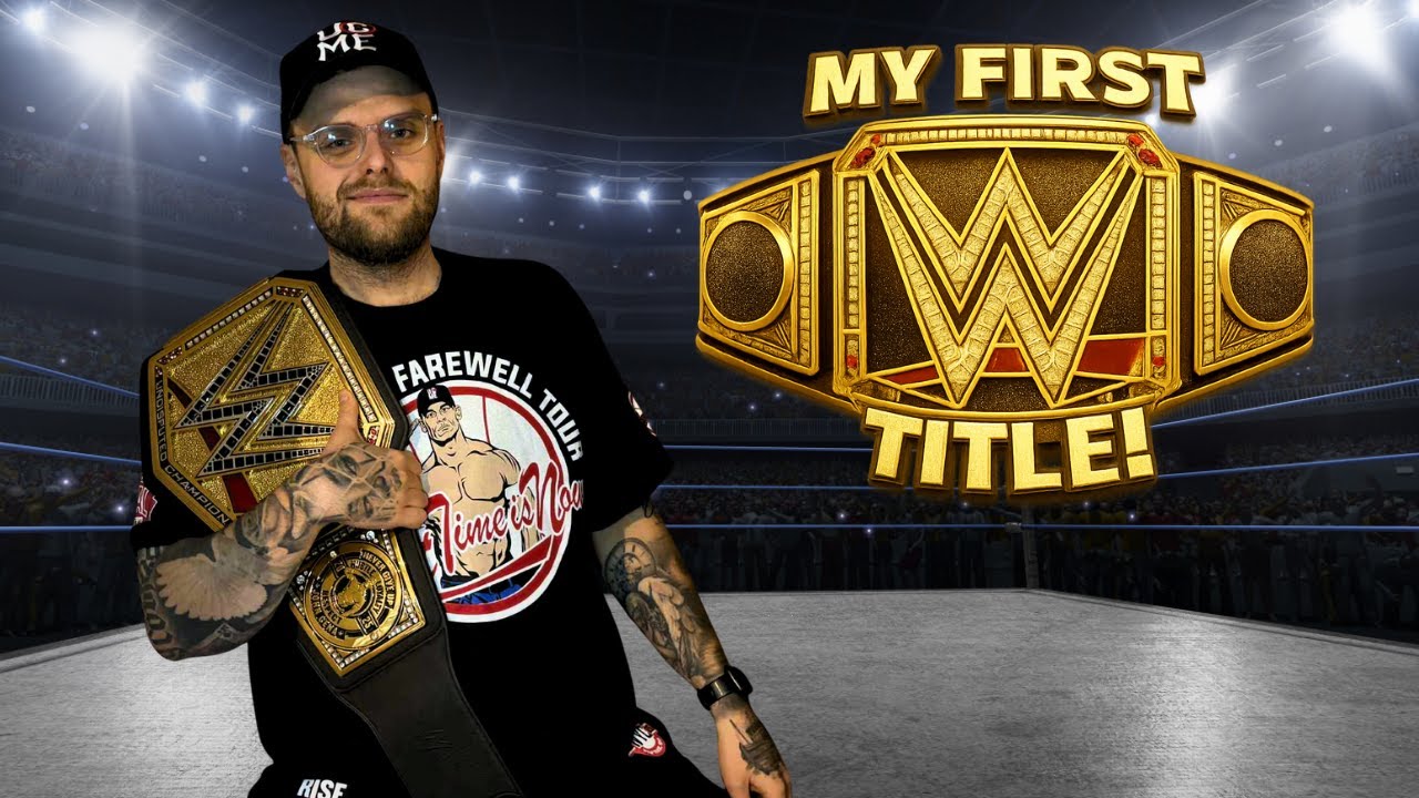 Сегодня я стал чемпионом WWE! (Распаковываю свой первый реплику титула WWE!)