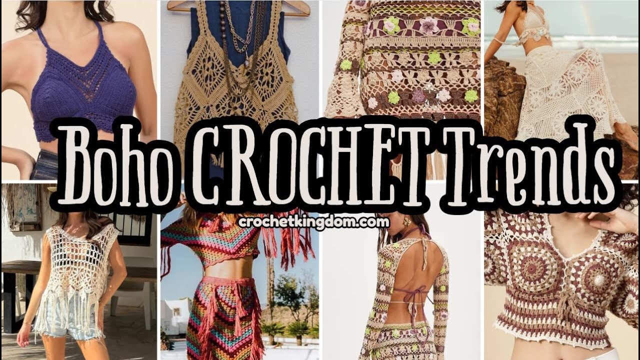 Boho Crochet Fashion 2025 - 2026 🌿 | Trendy and Stylish Handmade Outfit Inspiration