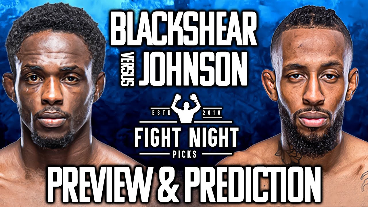 UFC Fight Night: Da'Mon Blackshear vs. Jose Johnson Preview & Prediction