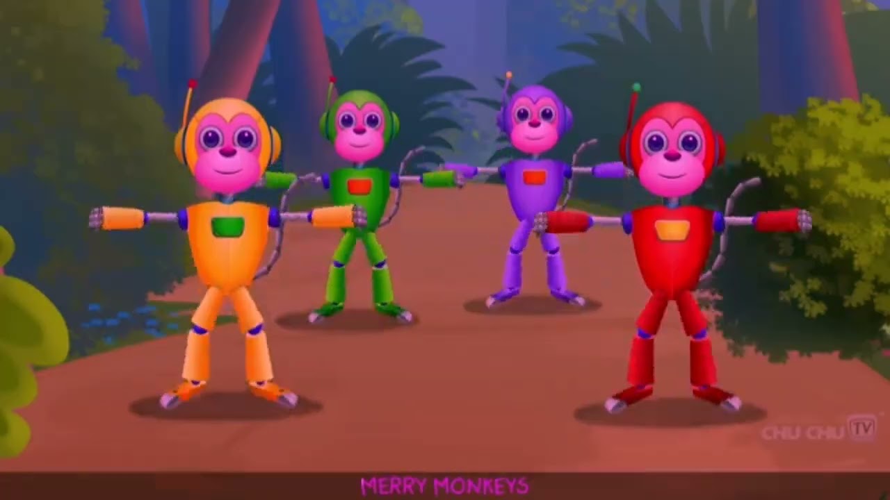 Five Little Monkeys Jumping On The Bed Effects