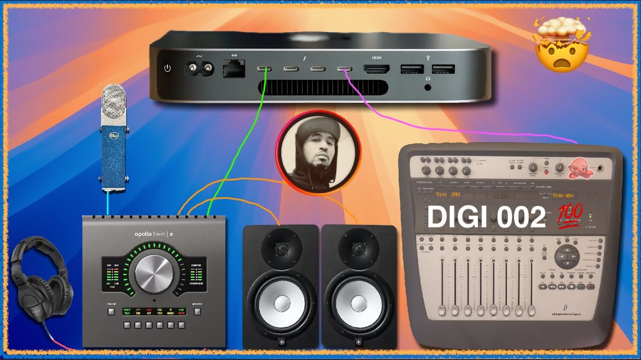 Pro Tools 2025 DIGI 002 Control Only 🕹️