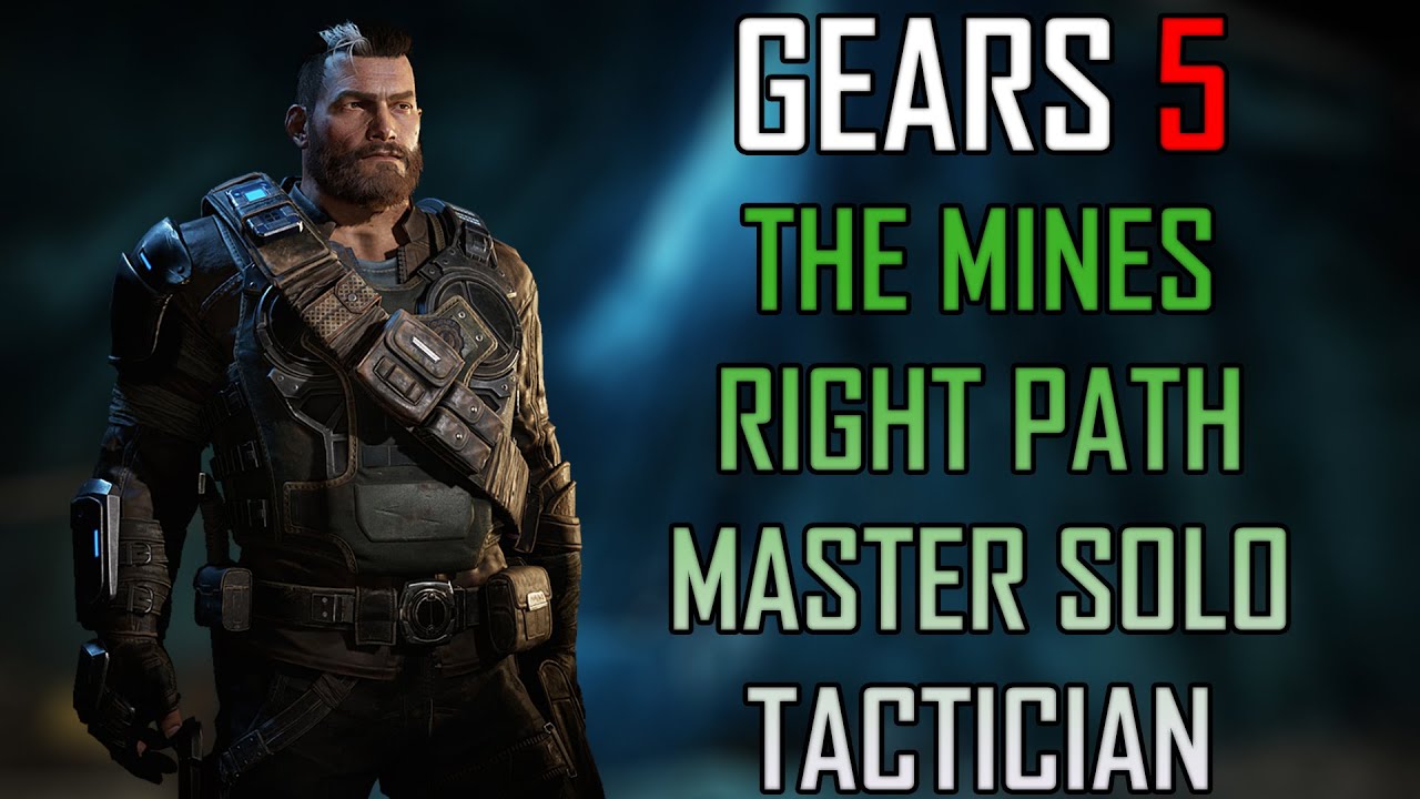 Gears 5 Master Solo Escape - The Mines Right Path (Tactician)