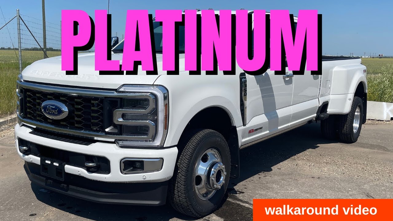 2024 Ford F-350 Platinum Dually: Best Heavy-Duty Truck of the Year?