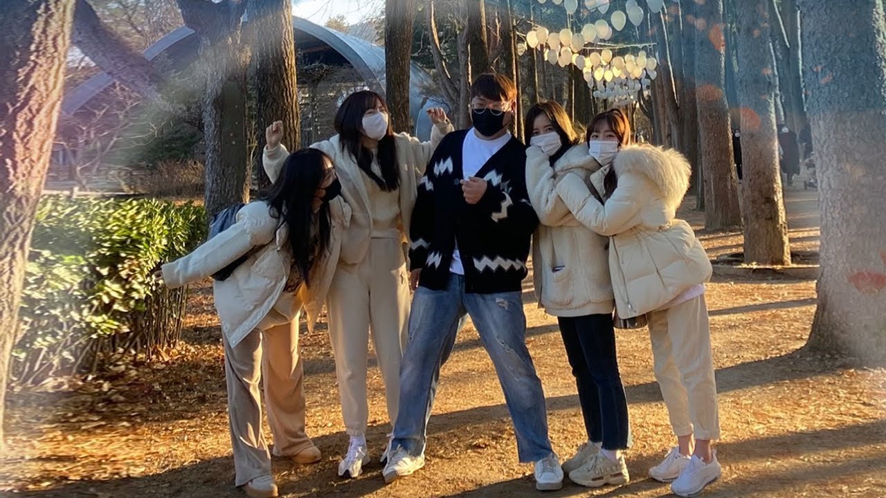 이러니까 여자들이 뻑이가지 (누나4명과 남이섬)