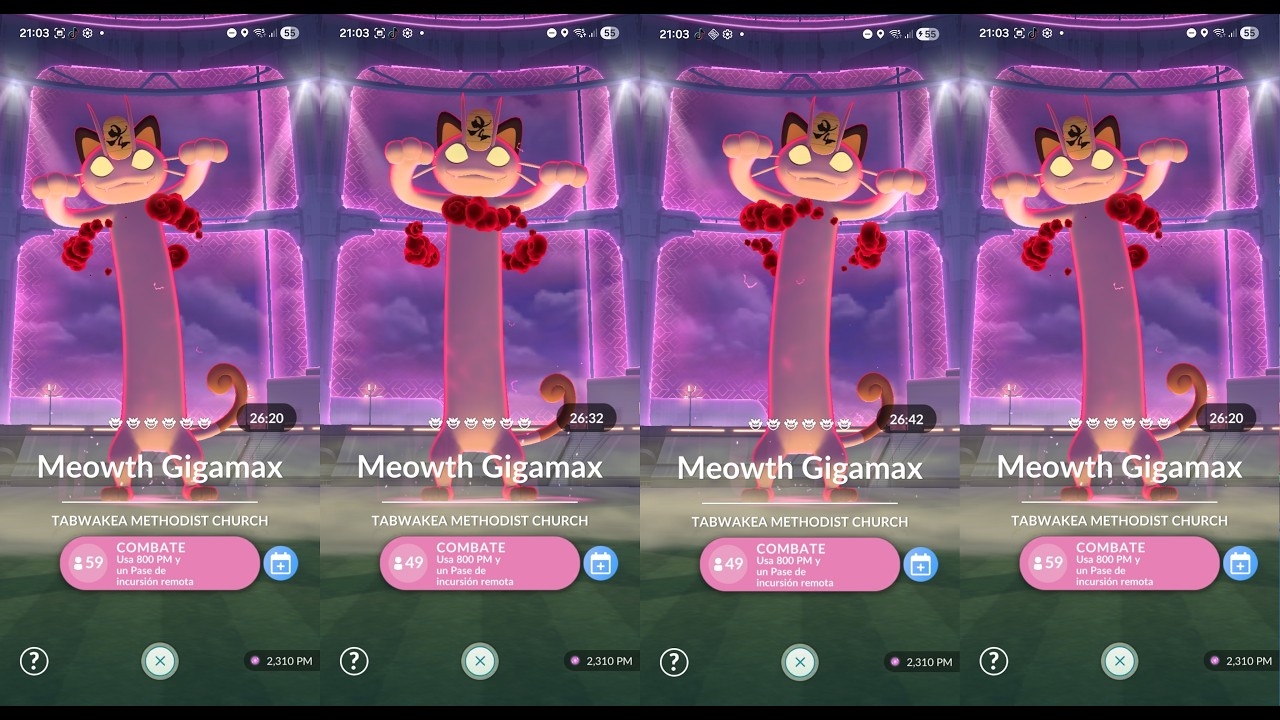 Invitaciones a MEOWTH GIGAMAX y más Incursiones Pokemon GO live Remote raid invites