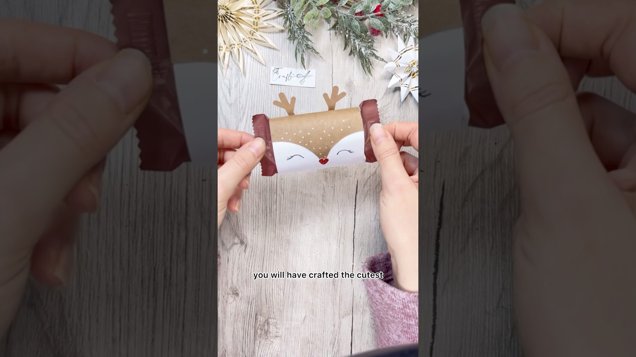 🌟 S&uuml;&szlig;es DIY Weihnachts Geschenk🌟🌟 #diy #kidscrafts #bastelideen #christmas #diygeschenk