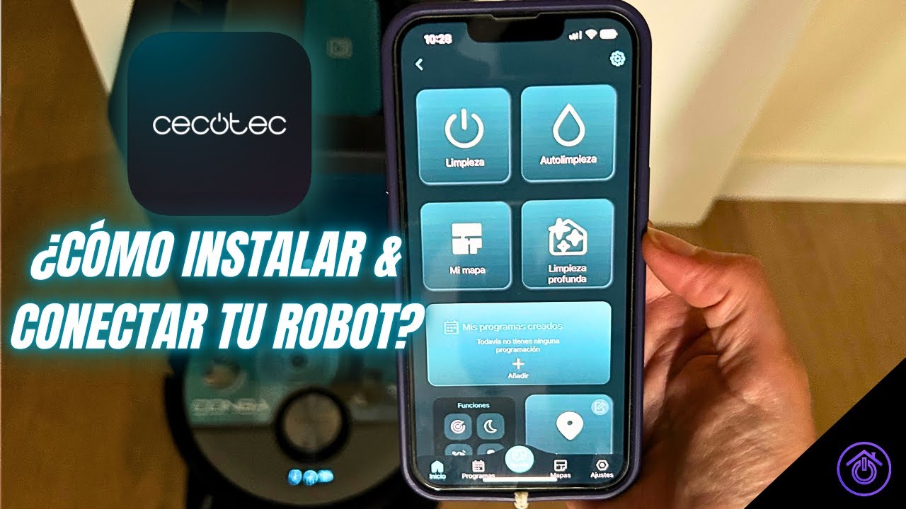 📲&iquest;C&oacute;mo instalar y conectar tu ROBOT ASPIRADOR Conga CECOTEC? | Gestiona tus dispositivos