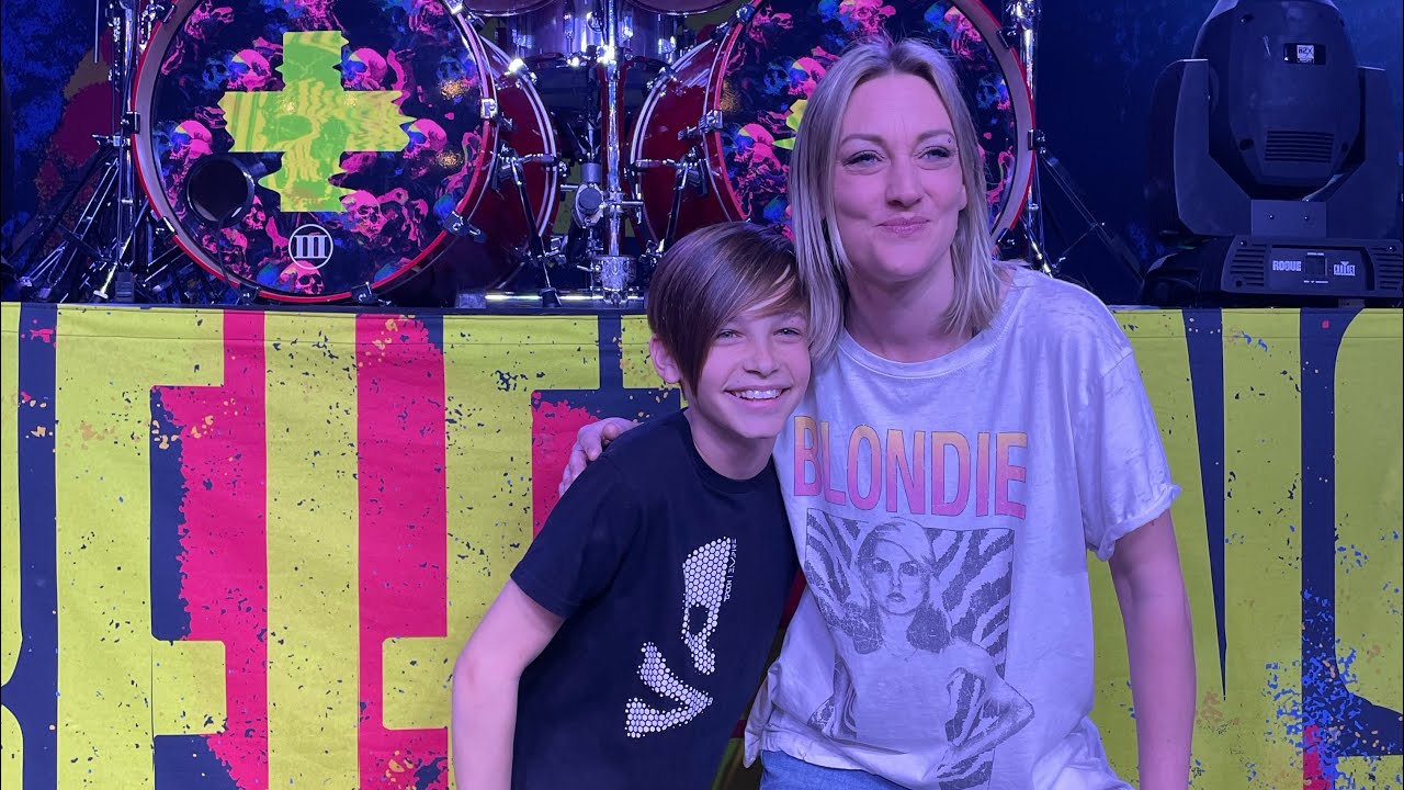 @PopEvilMusic 12 year old guest drummer