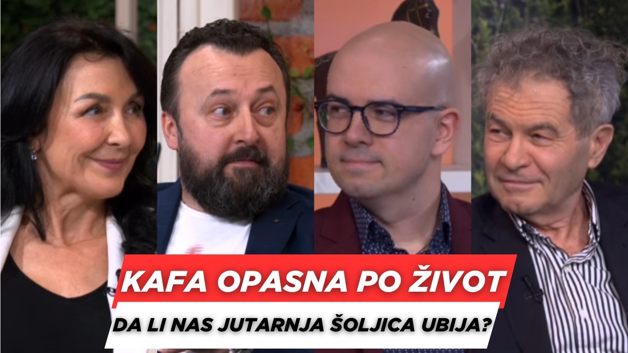 POSLE RUCKA - Kafa opasna po zivot - Da li nam juatrnja soljica kafe pomaze ili odmaze?