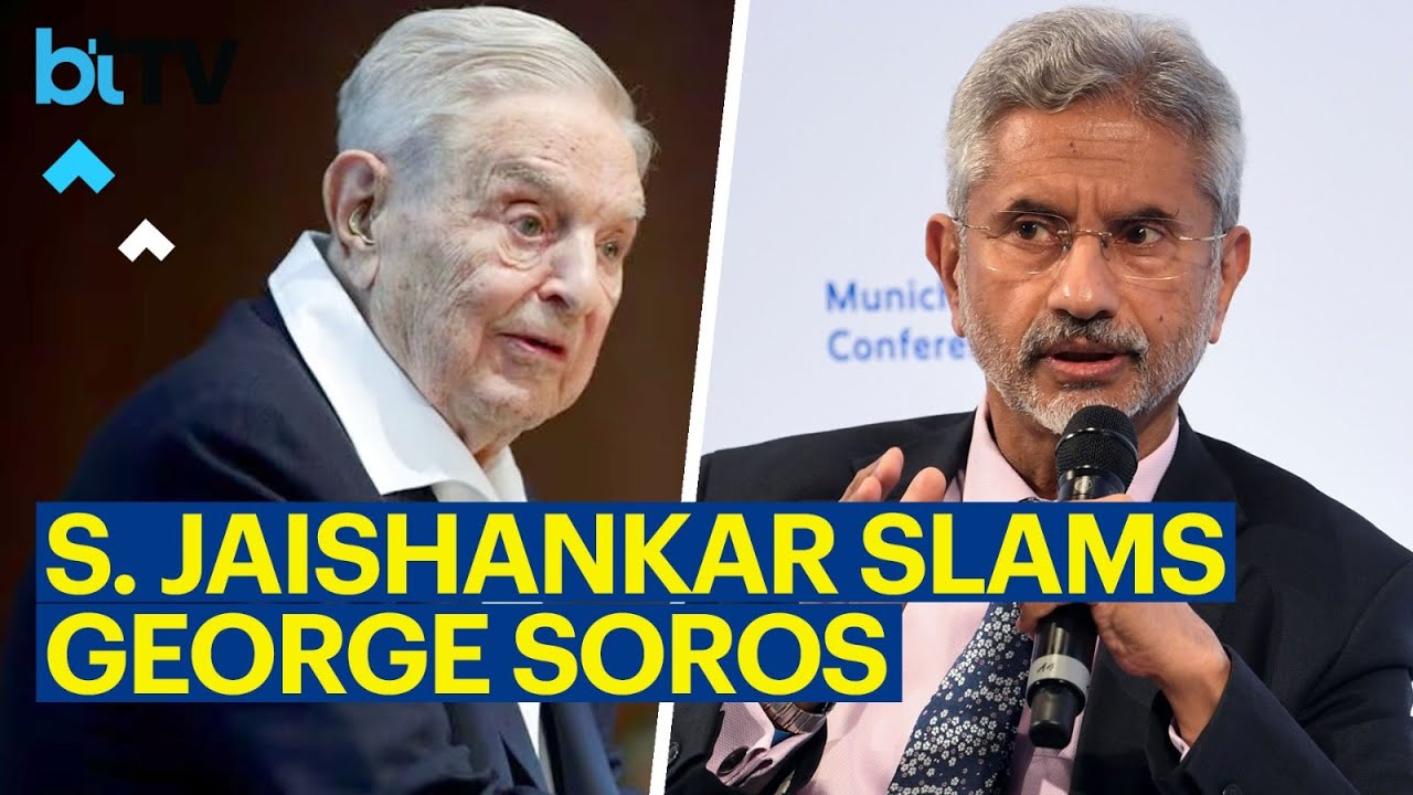 Adani row | Old, rich, dangerous : EAM S. Jaishankar rips into billionaire George Soros