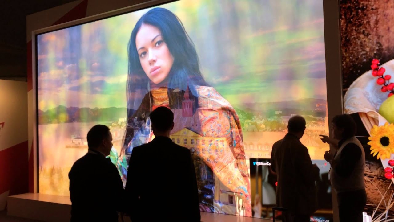 Impressive LED Digital Display in ISE2014
