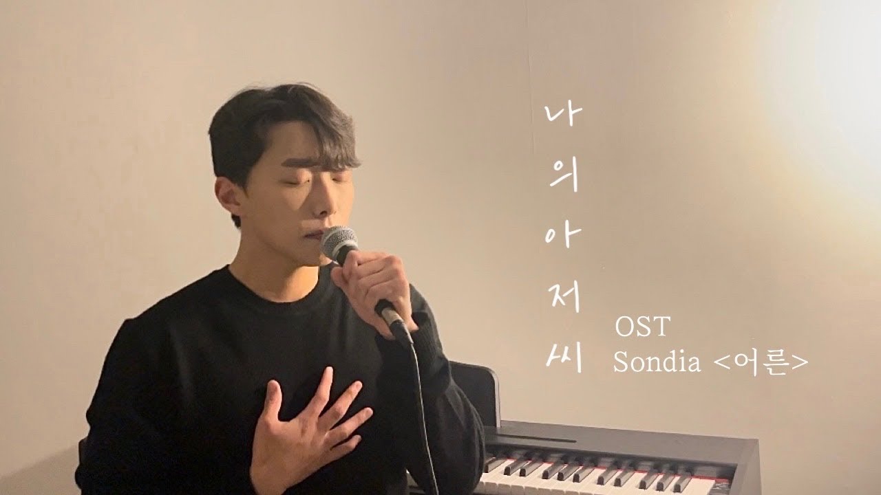 나의아저씨 OST 손디아(sondia) - 어른 cover by 밍기적 (남자커버) [나의 작은 세상은 웃어줄까]