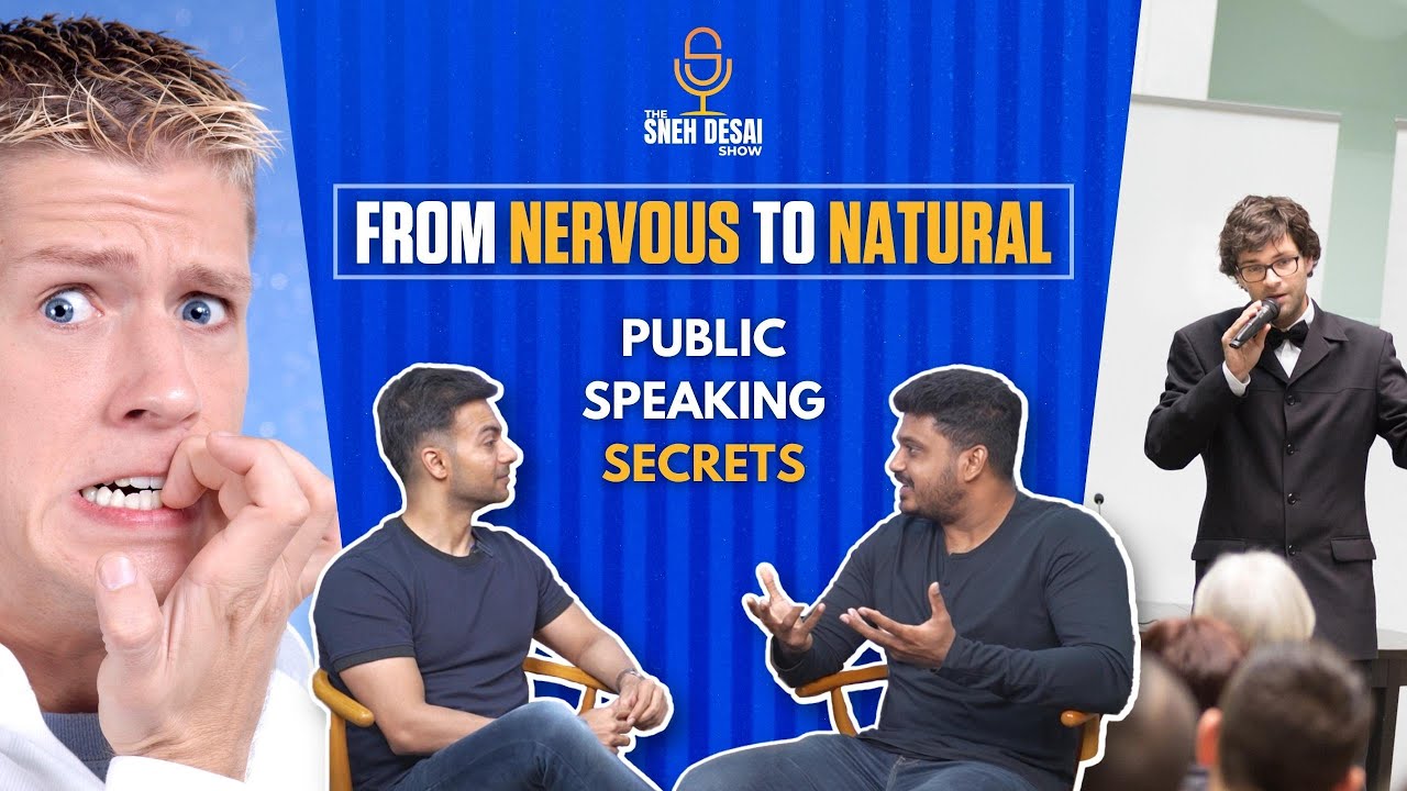The Art of Public Speaking With Naxatra Meuva | The Sneh Desai Show