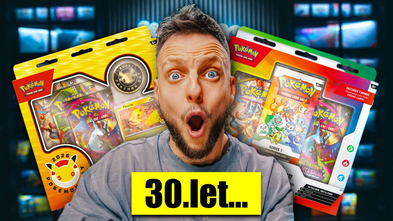 Chystané Pokémon produkty k 30. výročí – hype nebo realita? 🤔