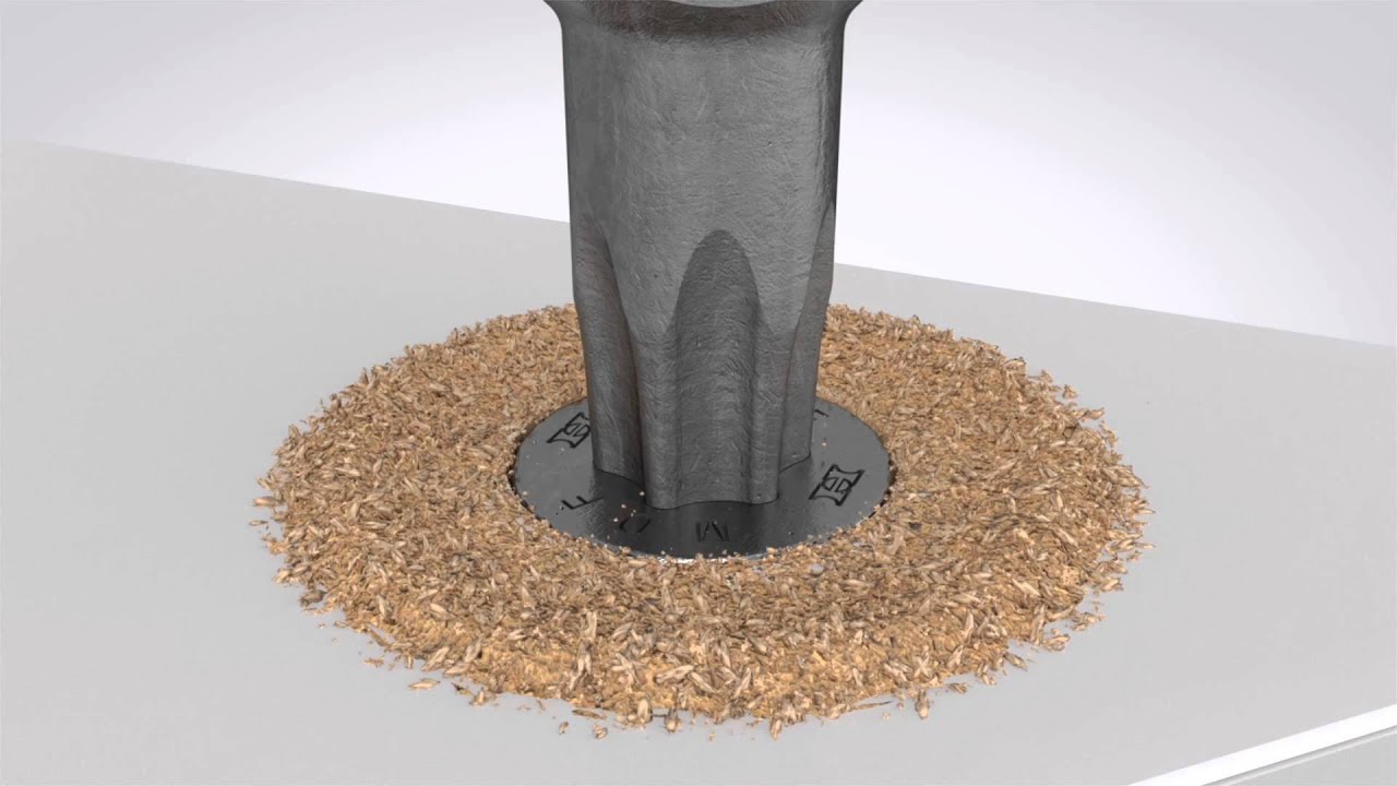 HECO-UFIX® MDF-Schraube – Die Teilgewindeschraube mit Vorbohreffekt