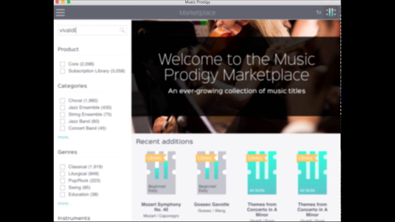 Music Prodigy - How Teachers Add Music Titles