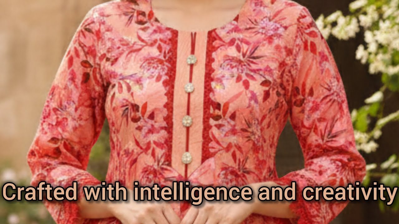 How to stitch neck design cutting & stitching neck design banane ka tarika step by step hina Kashif