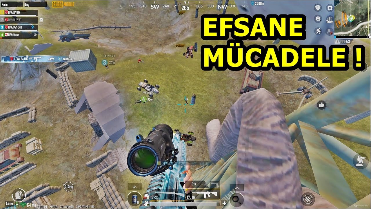 İNANILMAZ BİR TAKIM MÜCADELESİ ! HAYRAN KALACAKSINIZ ! PUBG MOBİLE