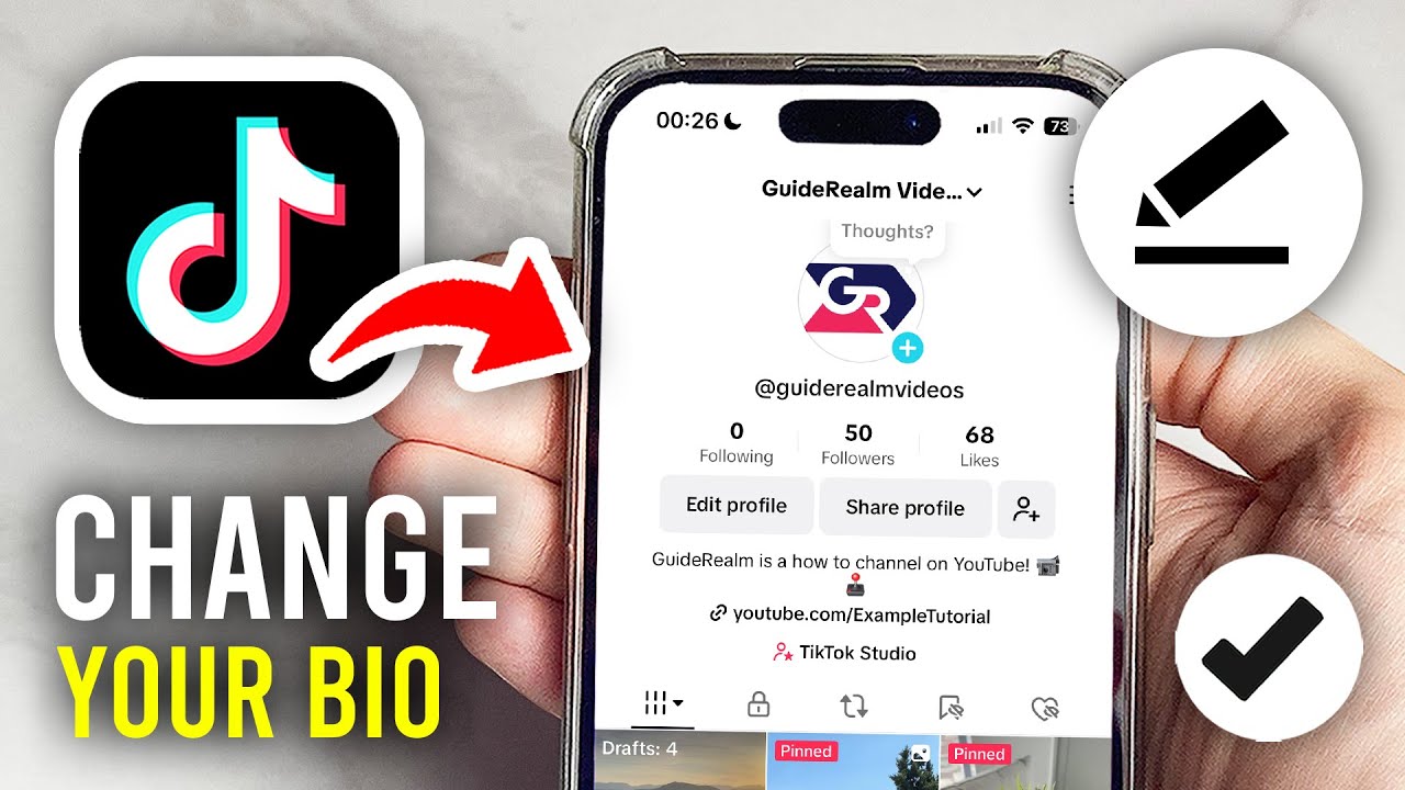 How To Change Bio On TikTok - Full Guide